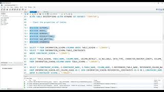 SQL DDL : Create Database Library