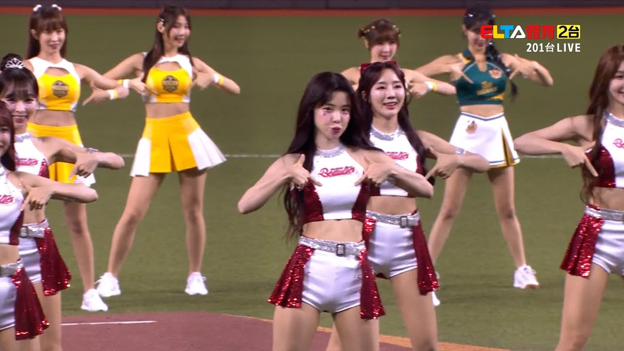 正片來了！六隊啦啦隊女孩帶來精彩的開場舞表演 ｜ 中華職棒36年明星賽賽前表演