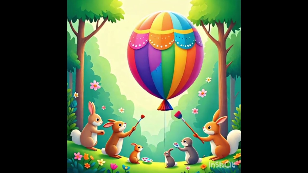 my fast Magical Rabbit Balloons | Kids Short Story (3D Animation)”