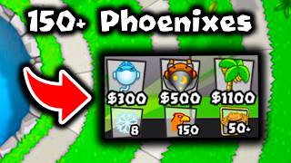 How I Placed 150+ Phoenixes In Bloons TD Battles... (Insane LMFAO) screenshot 1