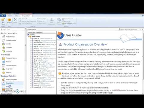 How to pack an app into exe using Advanced installer