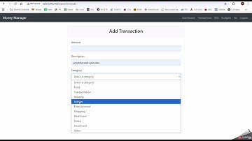 MyMoneyManager - CS50 Final Project #cs50 #harvard