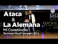 Jorge Ataca &amp; La Alemana - Bachata Show - World Congress 2016