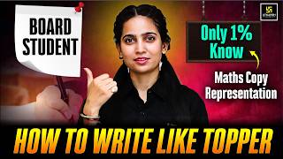 How to Write Exam Like a Topper🔥| Maths में Solution करने का सही तरीका | Anu Ma'am