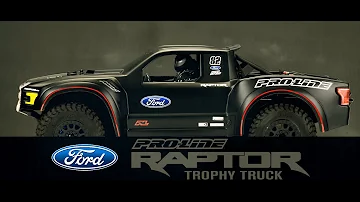 Pro-Line 2017 Ford F-150 Raptor Trophy Truck Clear Body