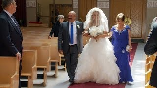 Walk Down the Aisle at St. David's Parish in Maple Ontario | A Polish Wedding GTA