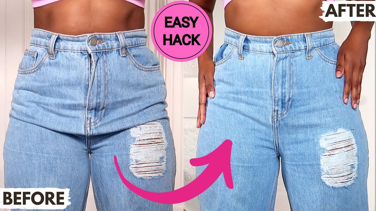 How To Fix A Baggy Crotch on Jeans! | How To Alter Jeans Like a Pro ...