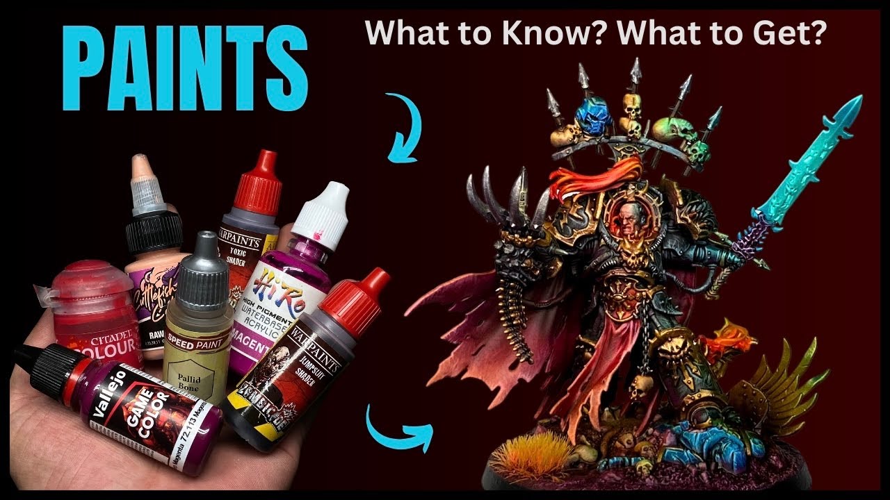 Miniature Painting for Beginners 🎨 Abaddon the Despoiler - YouTube