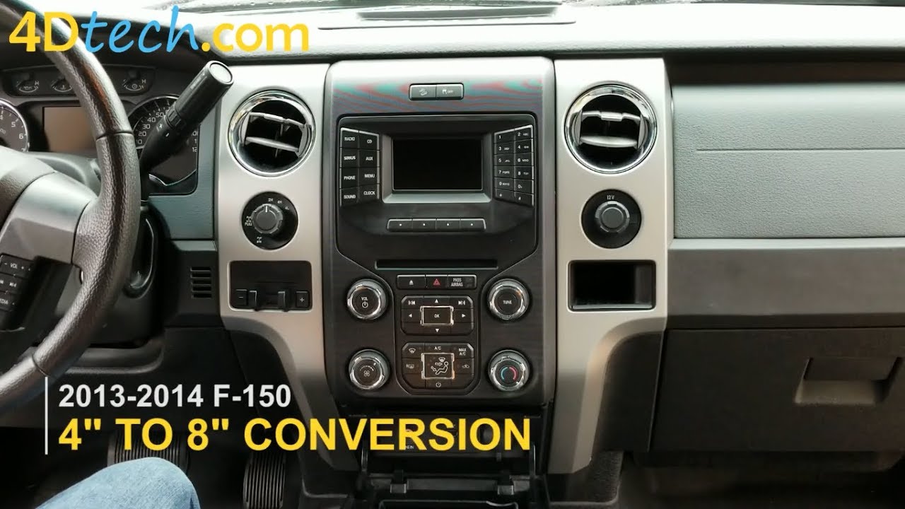 Модернизация заводской системы SYNC 3 с 4" до 8" | Ford F-150 2013-2014 гг.