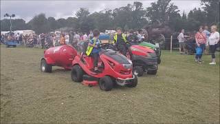 The Grass Lads at stradbally day 2 2018. John Deere buckrakes in style