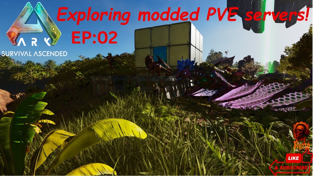 Ark: Survival Ascended - Exploring modded PVE servers (EP:02) - YouTube