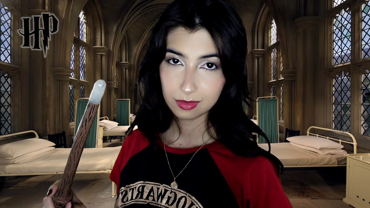 ASMR Enfermaria Hogwarts - você se machucou em um duelo