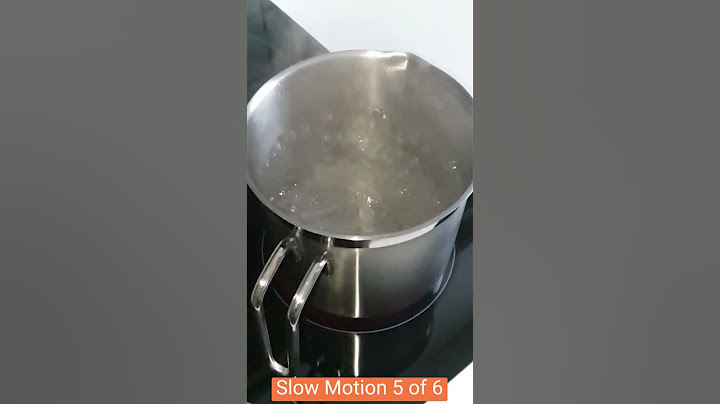 CAUTION HOT! Six Level of Boiling Water in Slow Motion #shorts
