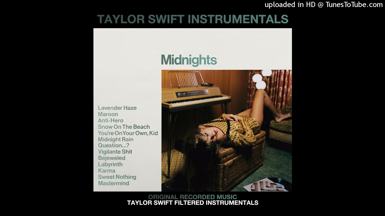 Taylor Swift - Midnight Rain (Instrumental Without Backing Vocals)