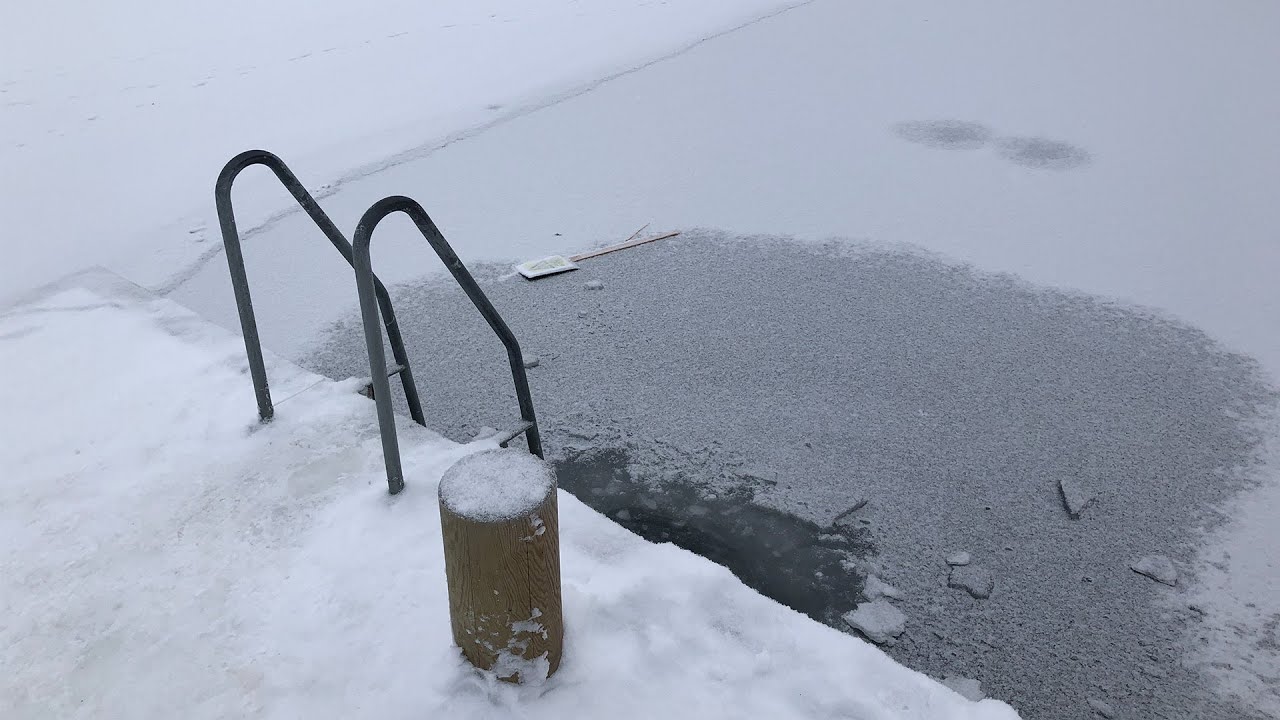 Ice Bath in Brunnsviken