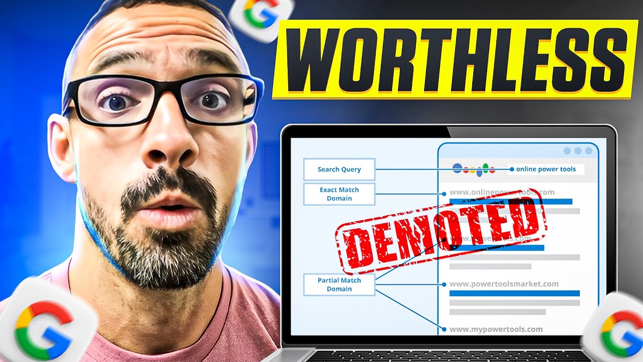 Google DEMOTES Exact Match Domains With Update YouTube Google Demotes Exact Match Domains With Update Youtube