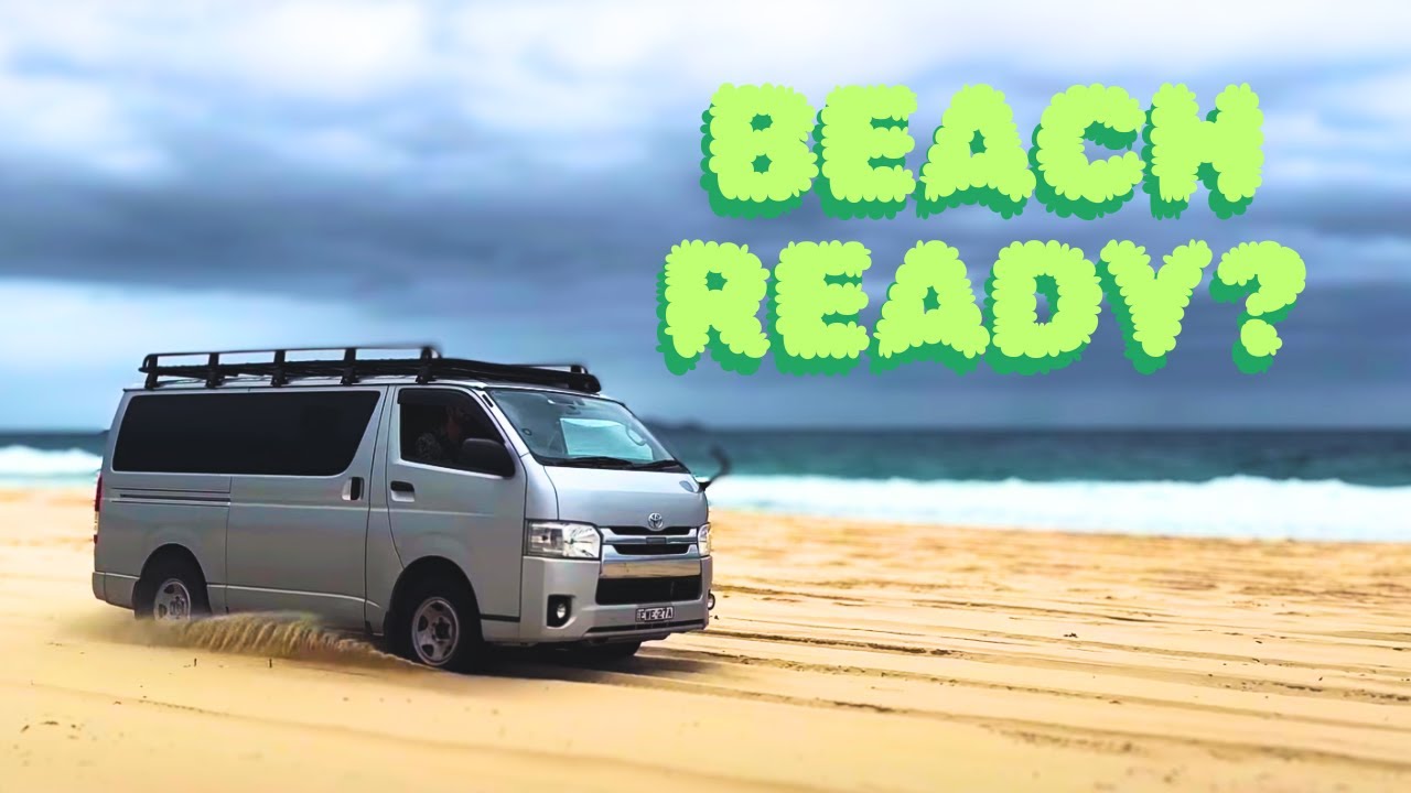 4WD Hiace Takes On Sand - The Results Blew Us Away - YouTube