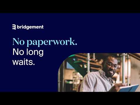Bridgement | Business funding, without the wait - video from Bridgement