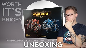 Warmachine: Two Player Starter Set Unboxing