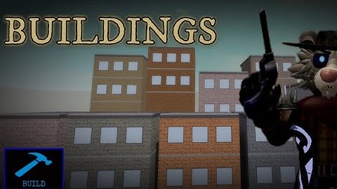 How to build CITY BUILDINGS in PIGGY: Build Mode