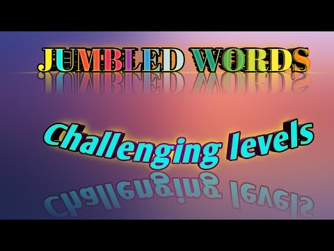Jumbled words with picture clue |unscramble the word quiz #1🤔🙂☺️💞👍🏻