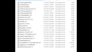 Infinite's 1.8.9 PvP Mods Folder with over 20+ Mods(Hypixel Allowed)