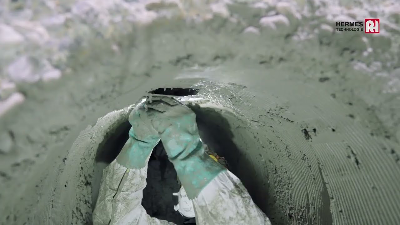 Ei-Profil 700/1050 Renovierung mit ERGELIT-KS2BL im Nassspritzverfahren