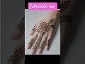 #simpal mehandi desing||short video ❤️❤️❤️