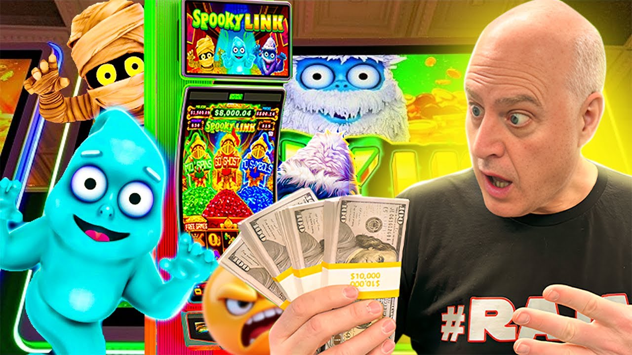 My Largest Spooky Link Jackpot Ever in Las Vegas!