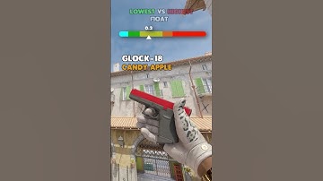 😳Lowest vs highest float in CS2 #avanmarket  #cs2 #cs2skins #counterstrike