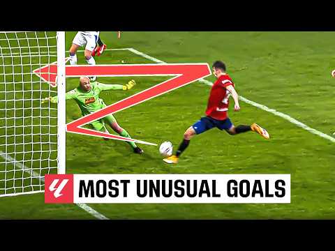 Los GOLES más INSÓLITOS de LALIGA | 2015 - 2025