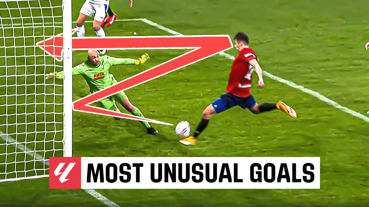 Los GOLES más INSÓLITOS de LALIGA | 2015 - 2025