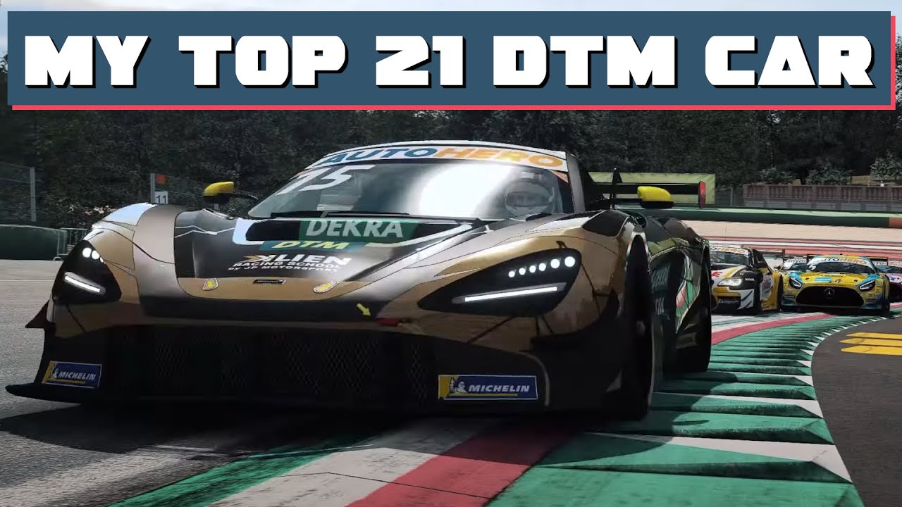 My pick of the 2021 DTM cars in RaceRoom