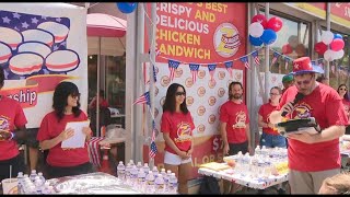 WATCH: Z Burger Eating Championship in DC