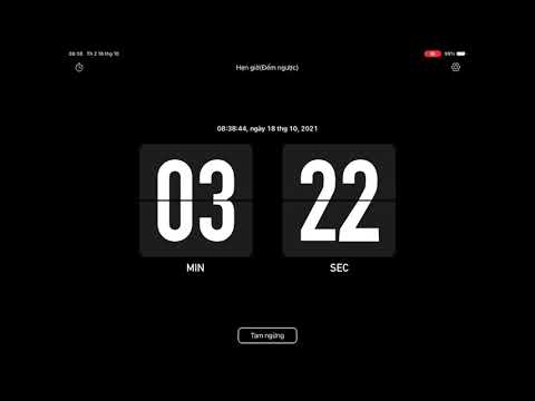 Video Đồng hồ đếm ngược 3 Phút 30 giây  - Nhạc Hợp nhất yêu thương - youtube