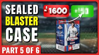 🚨FULL CASE PROFIT CHALLENGE🚨2026 TOPPS CHROME BASEBALL BLASTERS PART 5 OF 6