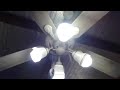 52" Hampton Bay Quick Connect Ceiling fan in a Friends house
