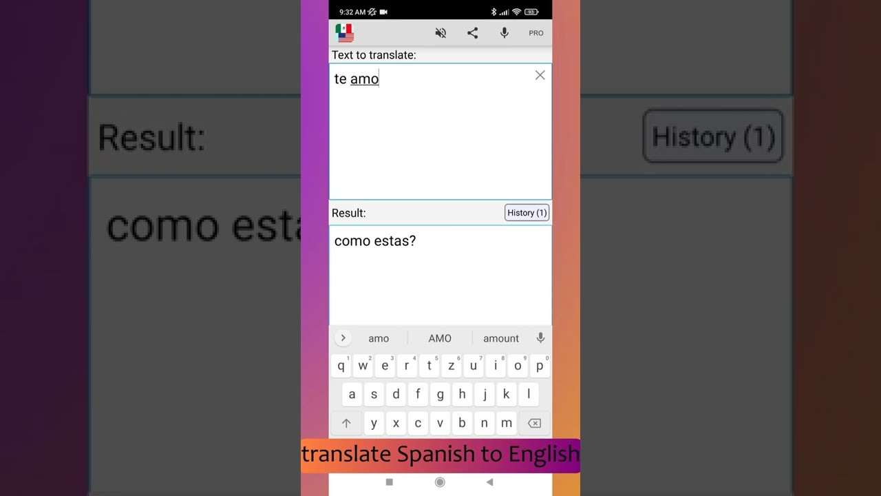 Spanish English Translator for Android