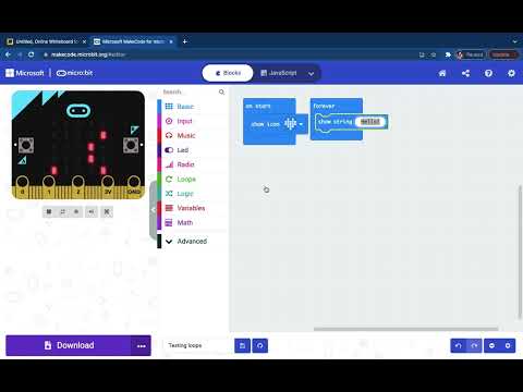 Creating a Simple Loop on Micro:bit