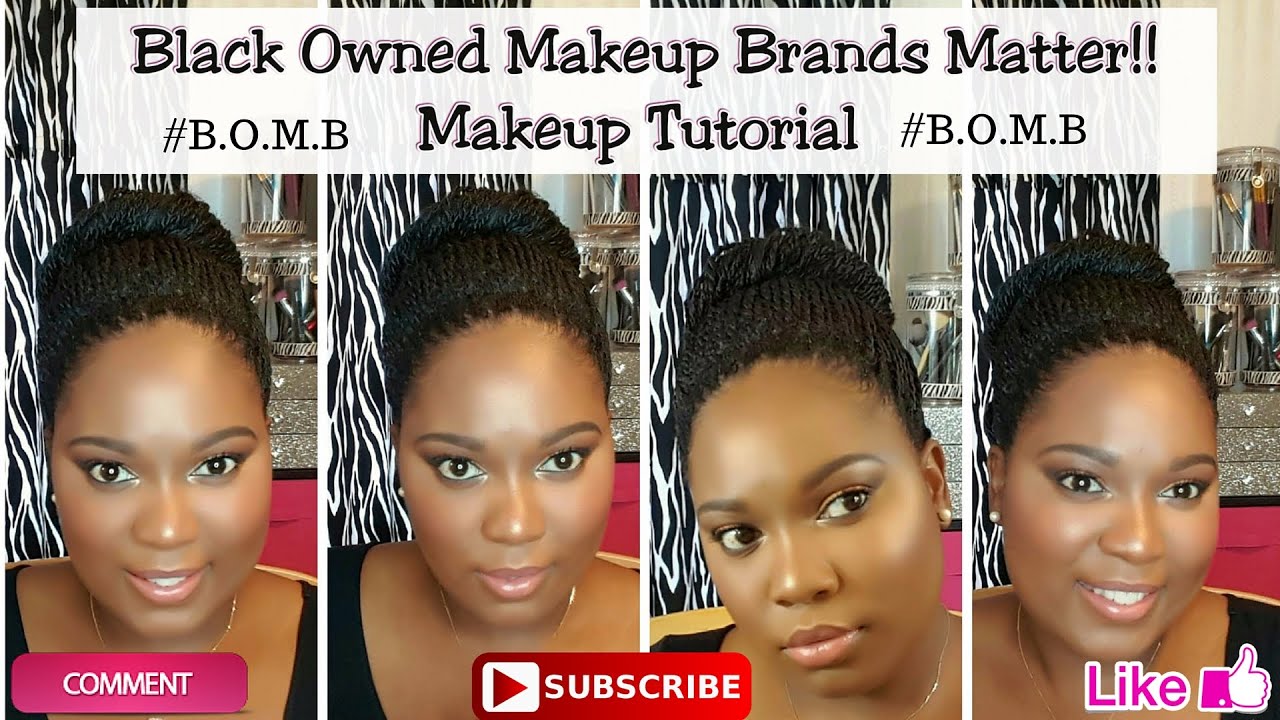 Black Owned Makeup Brands Matter Makeup Tutorial | Dania Lanese