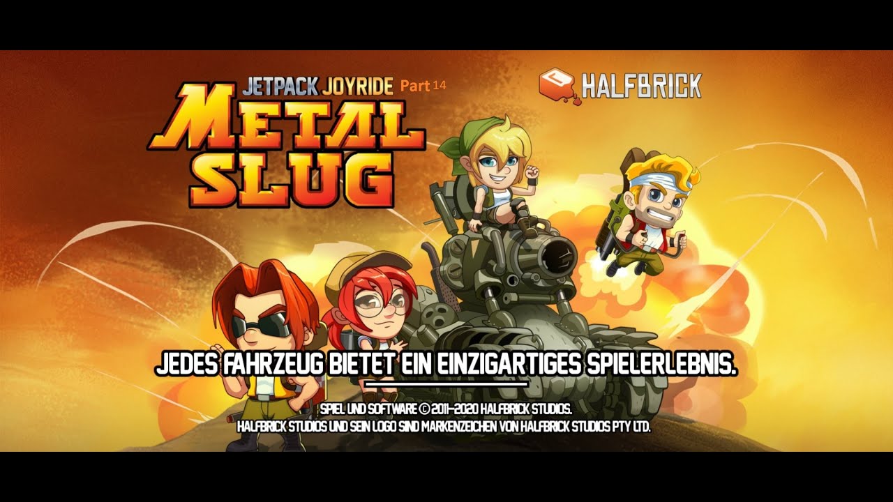 Jetpack joyride part 14:Metal Slug