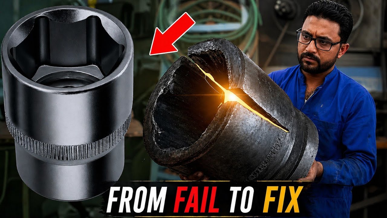 Smashed Aerial Socket Impossible Repair | Extreme Restoration of a Damaged socket - YouTube
