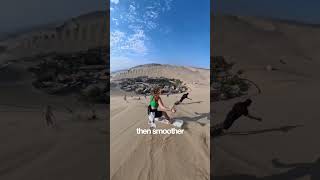 There's a place in Peru where you can ski without any snow at all 🇵🇪 Huacachina