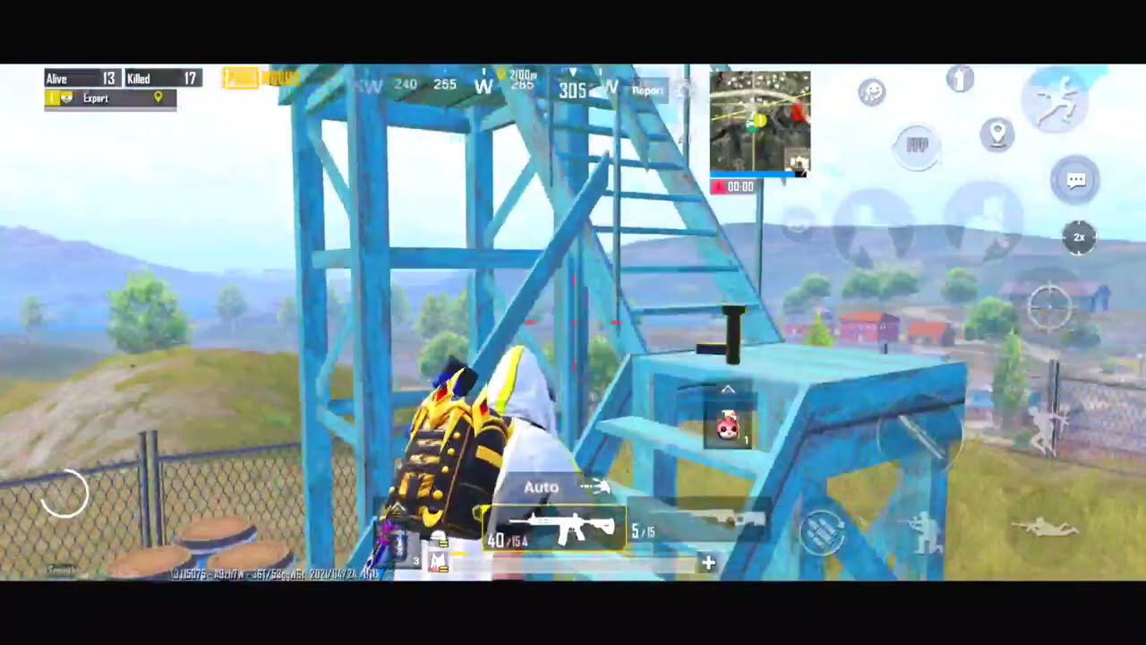 PUB G  mobile. Difference between Aim Assist off&on PUB G mobile EXPERT 4 GAMING.