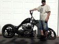 2004 Sportster 883 TOXIC INC  Custom Exhaust on Trish Hartwig Choppster