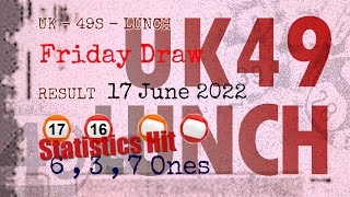 UK49s LUNCH | Math teacher tell you winning numbers of Jun 17