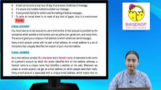 Famous Ch 8 | Raindrop | Computer | Class 5 | Electronic Mail: E-mail | For children Net Worth