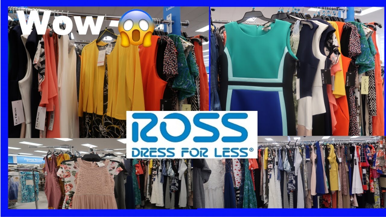 vestidos de tienda ross