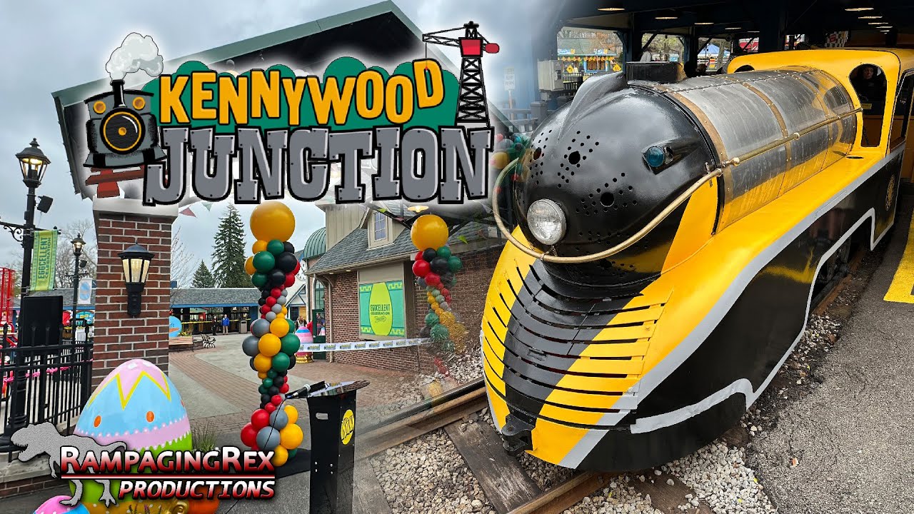 Церемония открытия Кеннивуд-Джанкшен + взгляд со стороны старой железной дороги Кеннивуд