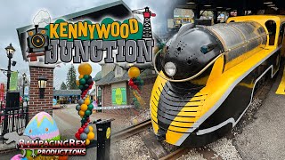 Kennywood Junction Opening Ceremony + Olde Kennywood Railroad POV